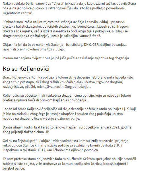 Montenegro-avmp/Koljenovic-pucao-na-policiju-ubijen-u-potjeri3