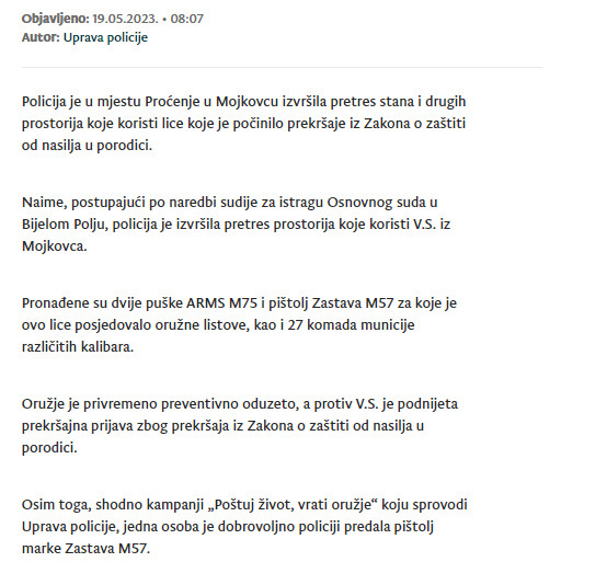 Montenegro-avmp/Mojkovac-nasilje-u-porodici