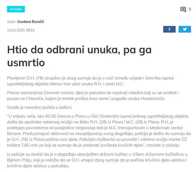 Montenegro-avmp/Murder