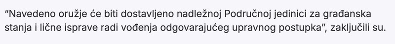 Montenegro-avmp/Od-drzavljana-Njemacke-i-SAD-oduzeti-pistolj-puska-i-preko-280-komada-muni_3