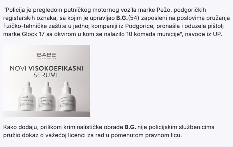 Montenegro-avmp/Od-zastitara-u-Podgorici-oduzet-pistolj1