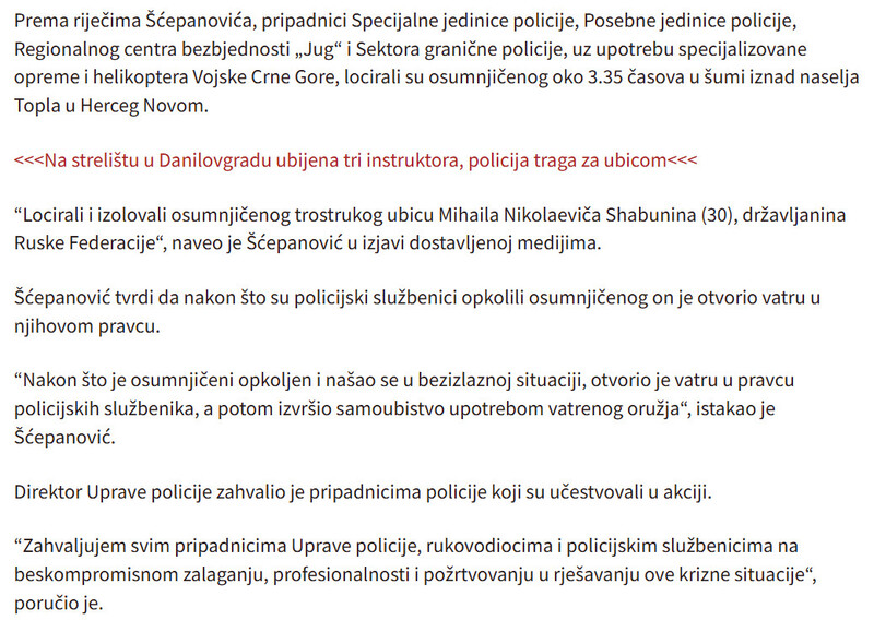 Montenegro-avmp/Osumnjiceni-za-trostruko-ubistvo-u-Danilovgradu-izvrsio-samoubistvo-nakon-sto-ga-je-opkolila-policija_2