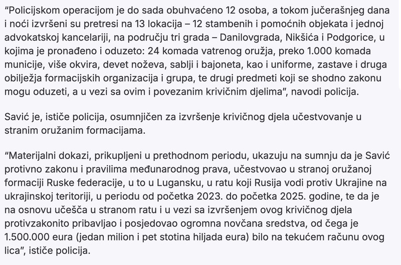 Montenegro-avmp/POLICIJA-RAZBILA-MREZU-STRANIH-BORACA_-Uhapsen-Danilovgradanin-na-racunu-i_1