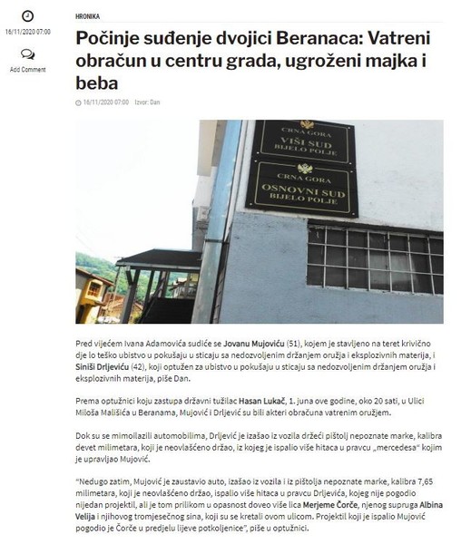 Montenegro-avmp/Pocinje-sudenje-dvojici-Beranaca_-Vatreni-obracun-u-centru-grada-ugrozeni-