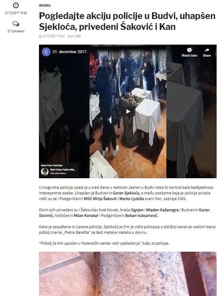 Montenegro-avmp/Pogledajte-akciju-policije-u-Budvi-uhapsen-Sjekloca-privedeni-Sakovic-i-Ka_1