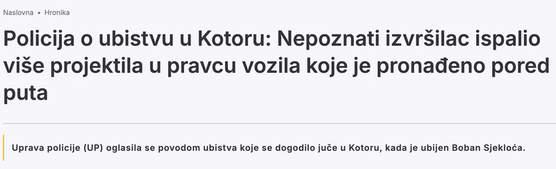 Montenegro-avmp/Policija-o-ubistvu-u-Kotoru_-Nepoznati-izvrsilac-ispalio-vise-projektila-u
