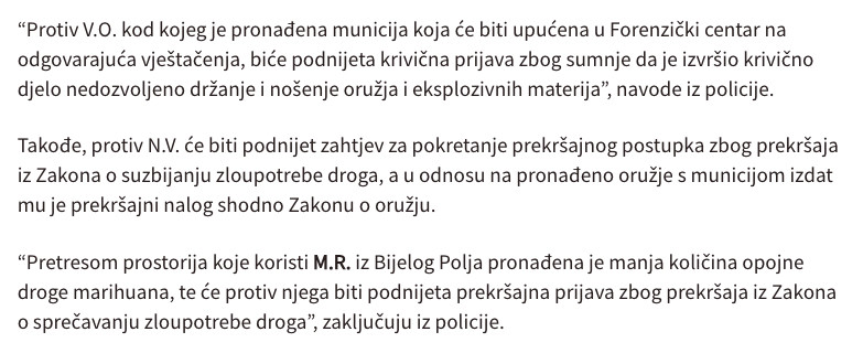 Montenegro-avmp/Pretresi-na-sjeveru_-Podnijete-prijave-protiv-cetiri-osobe-pronadeno-oruzj_3