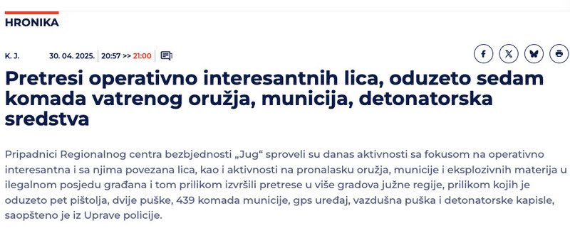 Montenegro-avmp/Pretresi-operativno-interesantnih-lica-oduzeto-sedam-komada-vatrenog-oruzj_4