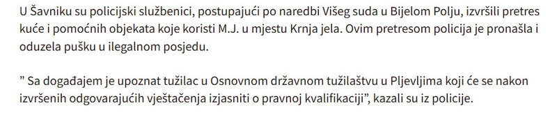 Montenegro-avmp/Pretresi-u-Niksicu-Savniku-i-Pluzinama-Oduzete-cetiri-puske-jedan-pistolj-i-vise-komada-municije_5
