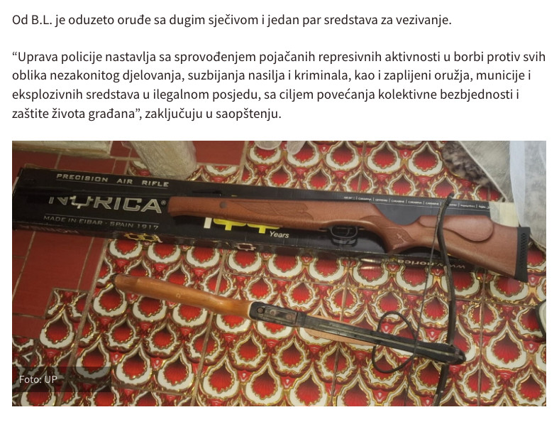 Montenegro-avmp/Pretresi-u-Podgorici-i-Danilovgradu_-Oduzete-puske-samostrijel-eksploziv-s_5