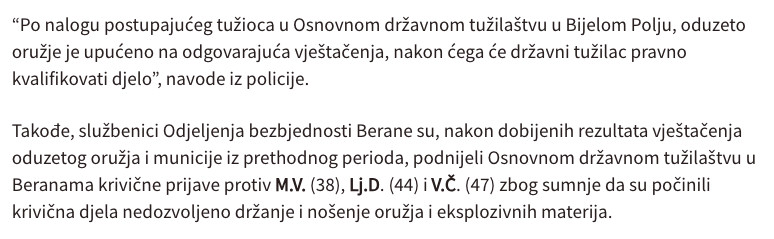 Montenegro-avmp/Pretresi-u-sjevernoj-regiji_-Oduzeto-oruzje-i-municija-podnijete-krivicne-_5