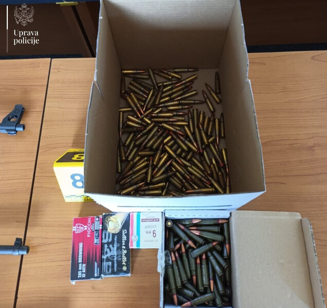 Montenegro-avmp/Pretresi-u-vise-gradova-na-sjeveru-Oduzeti-pistolji-puske-sok-bomba-municija-medu-uhapsenima-i-policajac_3
