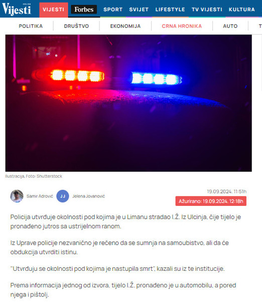 Montenegro-avmp/Pronadeno-tijelo-Ulcinjanina-sa-ustrijelnom-ranom-policija-sumnja-na-samou