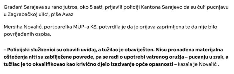 Montenegro-avmp/Pucnjava-u-Sarajevu_-Uznemireni-gradani-pozvali-policiju-_-novi.ba1