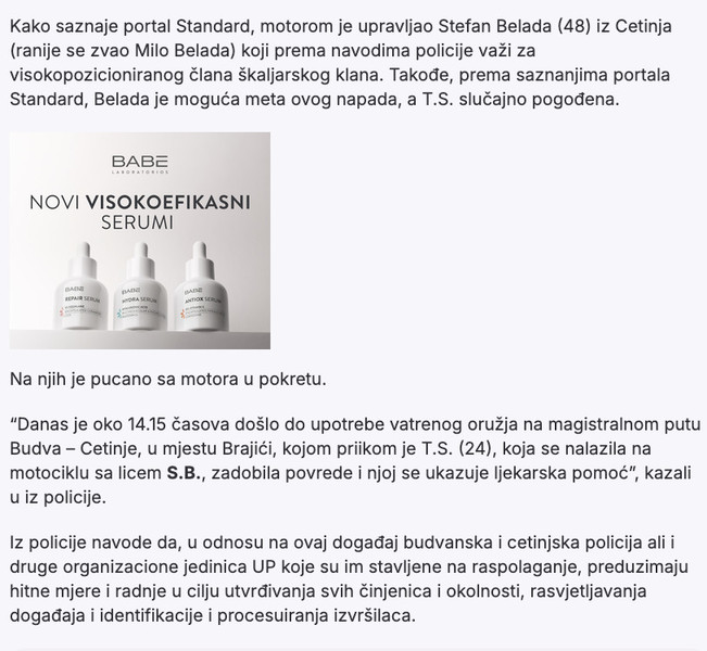 Montenegro-avmp/Ranjena-djevojka-kod-Brajica_-Na-motoru-bila-sa-Stefanom-Beladom1