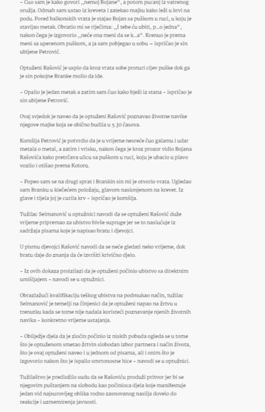 Montenegro-avmp/Rasovic-iz-ljubomore-ispalio-cetiri-metka-u-bivsu-suprugu1