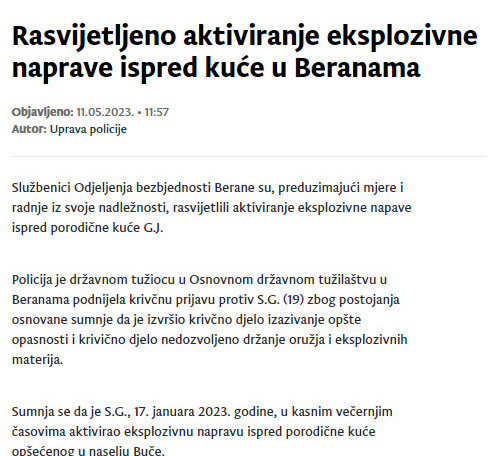 Montenegro-avmp/Rasvetljeno-aktiviranje-eksplozivne-naprave