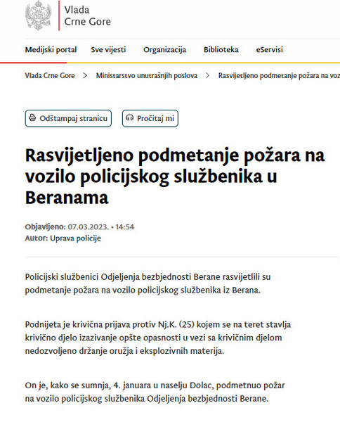 Montenegro-avmp/Rasvetljeno-podmetanje-pozara