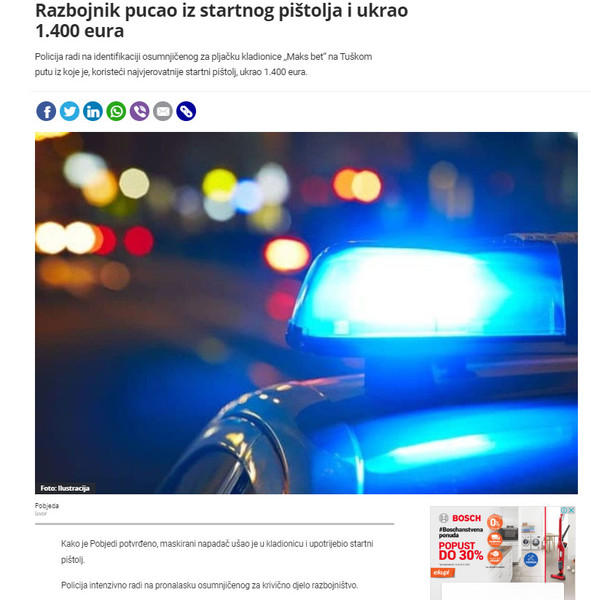 Montenegro-avmp/Razbojnik-pucao-iz-startnog-pistolja-i-ukrao-1.400-eura