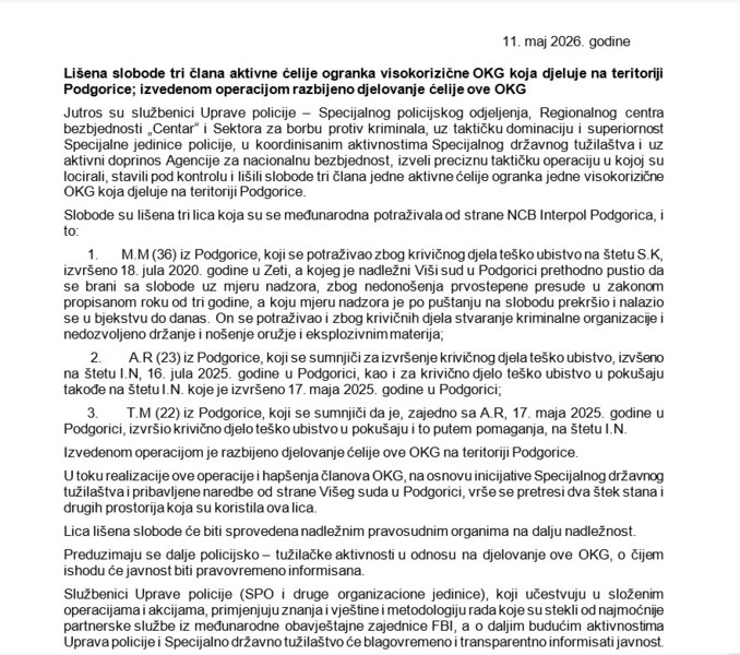 Montenegro-avmp/Saopstenje_13
