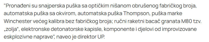 Montenegro-avmp/Scepanovic-Kod-dva-clana-OKG-nasli-arsenal-oruzja-nemam-informaciju-da-se-Medenica-krije-u-Hrvatskoj_4