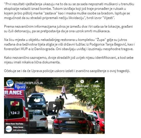 Montenegro-avmp/Tivat_-Nadena-dva-bezivotna-tijela-u-ruksaku-nadeni-pistolj-i-maska_2