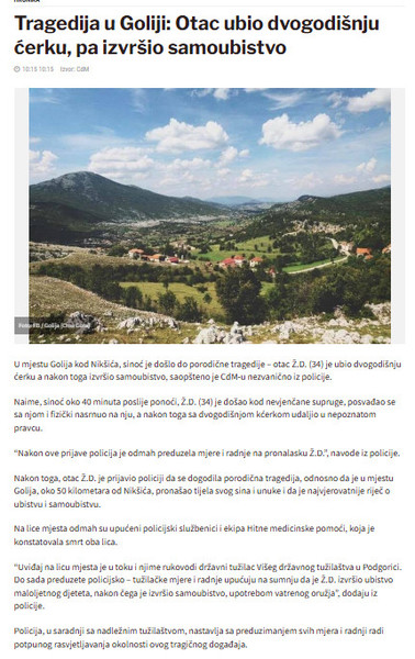 Montenegro-avmp/Tragedija-u-Goliji_-Otac-ubio-dvogodisnju-cerku-pa-izvrsio-samoubistvo---C