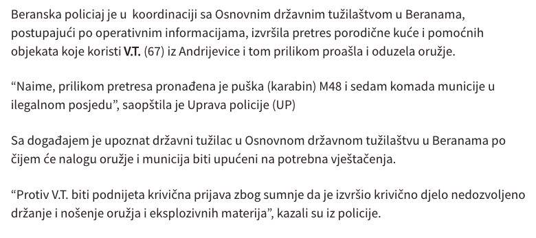Montenegro-avmp/U-Andrijevici-oduzeti-puska-i-municija-u-ilegalnom-posjedu---CdM1