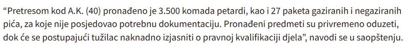 Montenegro-avmp/U-Rozajama-i-Beranama-zaplijenjene-cigarete-petarde-duvan-municija_3