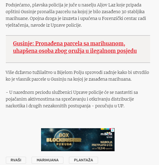 Montenegro-avmp/U-Rvasima-otkrivene-plantaze-sa-3.700-stabljika-marihuane_4
