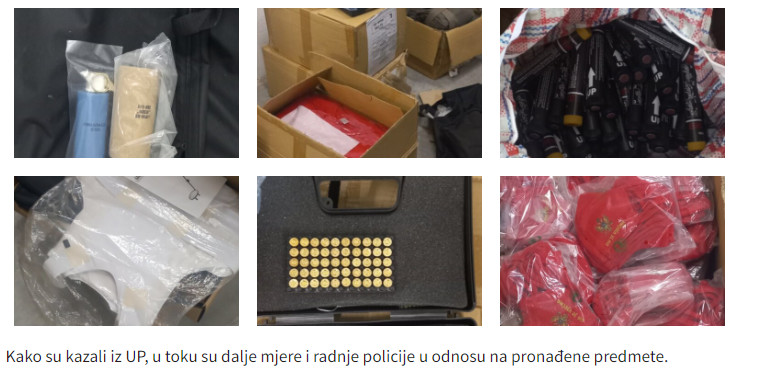 Montenegro-avmp/U-soliteru-kod-hotela-_Podgorica_-nadeni-pancir-dvije-rucne-fles-granate_1