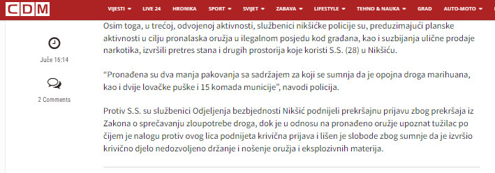 Montenegro-avmp/U-tri-odvojene-aktivnosti-policija-oduzela-11-komada-oruzja-i-drogu-uhaps_2