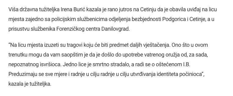 Montenegro-avmp/Ubistvo-na-Cetinju_-Stradao-Ilija-Bogdanovic-na-njega-pucano-ka-autu-u-koj_1