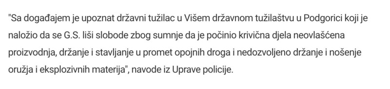 Montenegro-avmp/Uhapsen-Podgoricanin_-Policija-u-njegovoj-kuci-pronasla-zolju-revolver-ruc_3