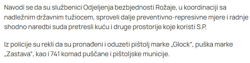 Montenegro-avmp/Uhapsen-Rozajac-osumnjicen-da-je-sugradaninu-tokom-rasprave-u-saobracaju-prijetio-pistoljem_3