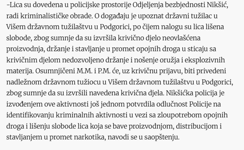 Montenegro-avmp/Uhapseni-otac-i-sin-U-dvoristu-porodicne-kuce-u-Niksicu-otkrivena-plantaza-marihuane_3