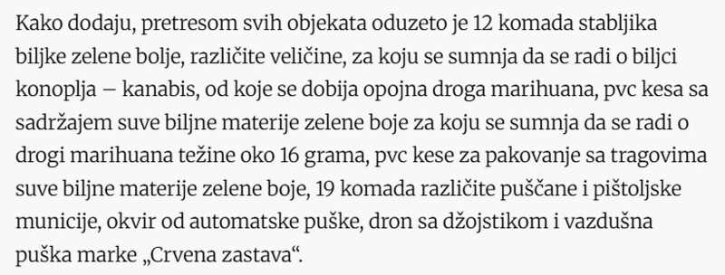 Montenegro-avmp/Uhapseni-otac-i-sin-U-dvoristu-porodicne-kuce-u-Niksicu-otkrivena-plantaza-marihuane_4
