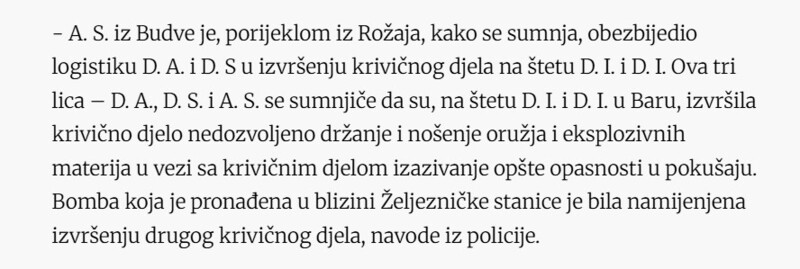 Montenegro-avmp/Uhapseno-pet-osoba-zbog-paljenja-imovine-i-izazivanja-opste-opasnosti_4