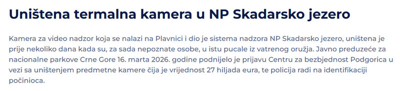 Montenegro-avmp/Unistena-termalna-kamera-u-NP-Skadarsko-jezero