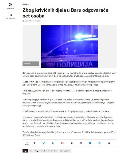 Montenegro-avmp/Zbog-krivicnih-djela-u-Baru-odgovarace-pet-osoba_1