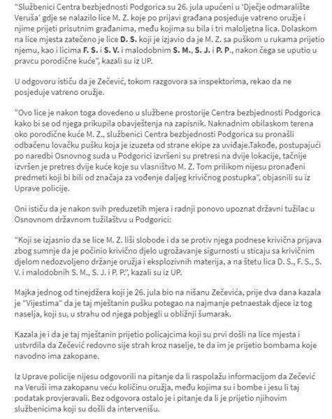 Montenegro-avmp/Zecevicevu-pusku-nasli-u-dvoristu_2