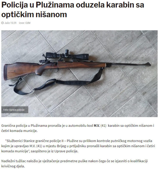 Montenegro-avmp/www.cdm.me_hronika_policija-u-pluzinama-oduzela-karabin-sa-optickim-nisano