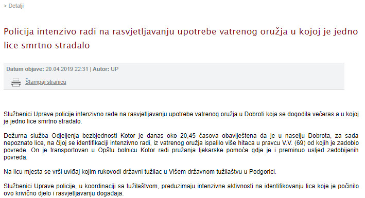 Montenegro-avmp/www.mup.gov.me_upravapolicije_vijestiPolicija-intenzivo-radi-na-rasvjetlja