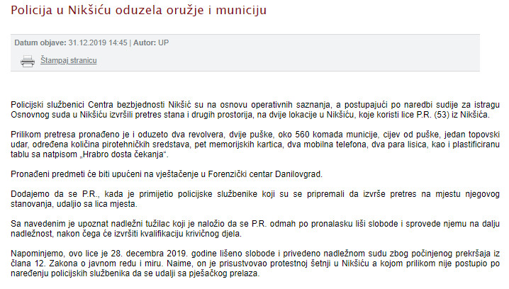 Montenegro-avmp/www.mup.gov.me_upravapolicije_vijestiPolicija-u-Niksicu-oduzela-oruzje-i-m_1