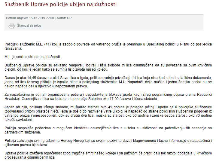Montenegro-avmp/www.mup.gov.me_upravapolicije_vijestiSluzbenik-Uprave-policije-ubijen-na-d