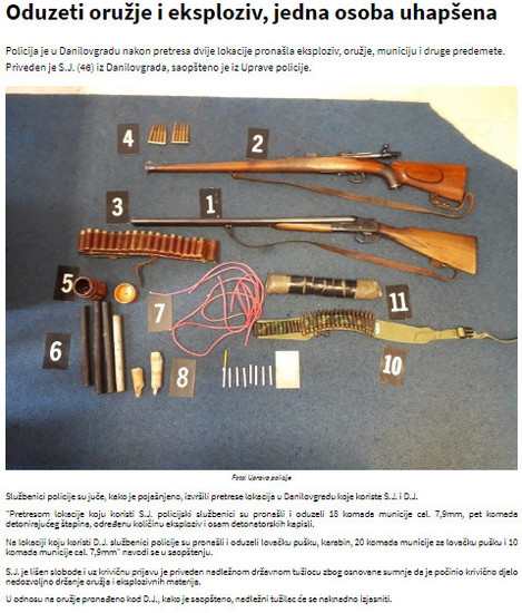 Montenegro-avmp/www.rtcg.me_vijesti_hronikaoduzeti-oruzje-i-eksploziv-jedna-osoba-uhapsena