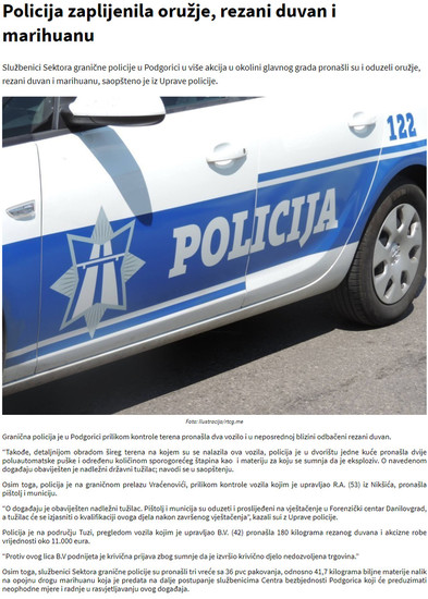 Montenegro-avmp/www.rtcg.me_vijesti_hronikapolicija-zaplijenila-oruzje-rezani-duvan-i-mari