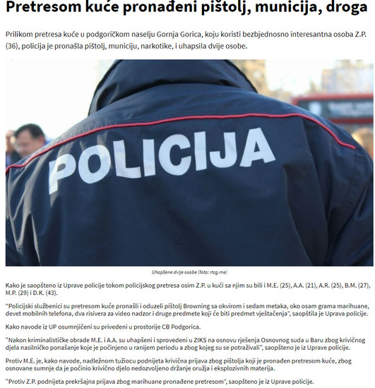 Montenegro-avmp/www.rtcg.me_vijesti_hronikapretresom-kuce-pronadjeni-pistolj-municija-drog