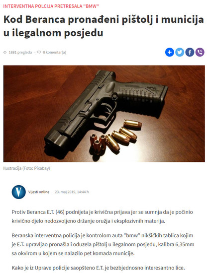 Montenegro-avmp/www.vijesti.me_vijesti_crna-hronika_kod-beranca-pronadeni-pistolj-i-munici