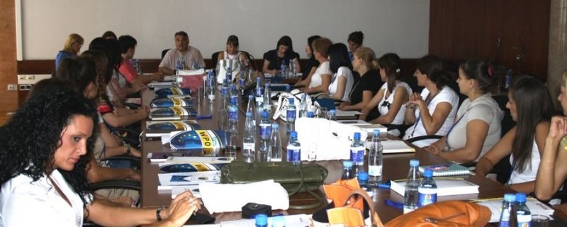 For most participants, this was the first course on gender equality they had the opportunity to attend. During the discussion the participants  worked in groups. 